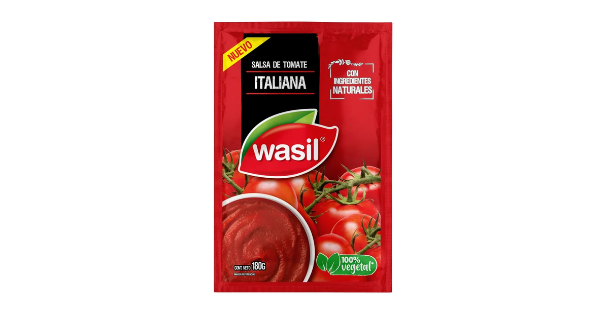 WASIL Salsa de Tomate Italiana (180 g.) | SoloTodo.cl