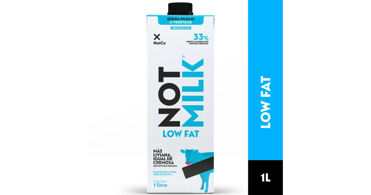 NOT MILK Bebida Vegetal Blanca (1000 mL.) | SoloTodo.cl