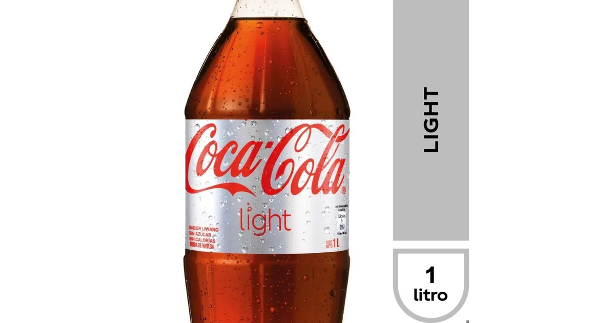 COCA COLA Bebida Coca Cola Light (1000 mL.) | SoloTodo.cl