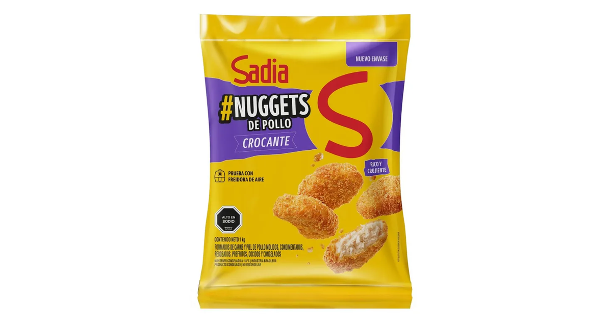 SADIA Nuggets de Pollo Crocante Congelados (1000 g.) | SoloTodo.cl