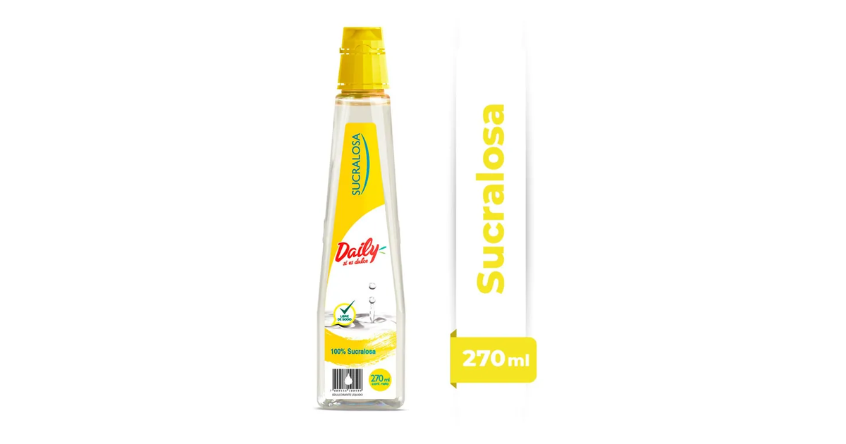 DAILY Endulzante Líquido Con Sucralosa (270 mL.) | SoloTodo.cl