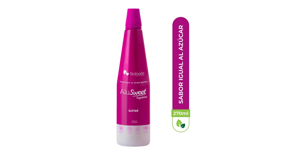 ALUSWEET Endulzante Líquido Tagatosa (270 mL.) | SoloTodo.cl