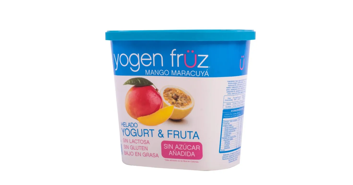 YOGEN FRUZ HELADO MANGO MARACUYA (800 mL.) | SoloTodo.cl
