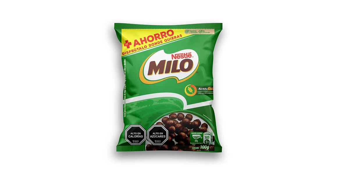 MILO Cereal Milo Chocolate (100 g.) | SoloTodo.cl
