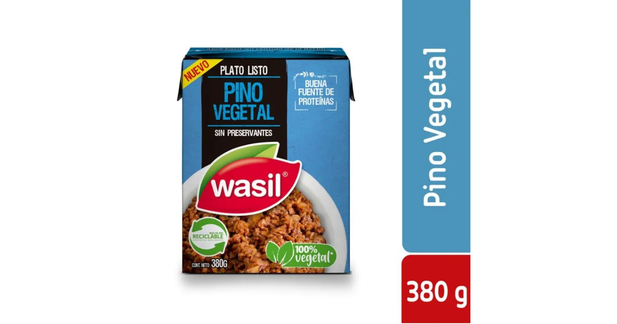 WASIL Pino Vegetal sin Preservantes (380 g.) | SoloTodo.cl