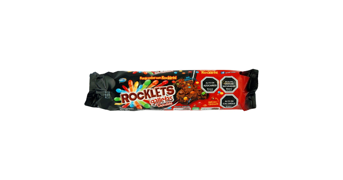 Rocklets Galleta chocolate (165 g.) | SoloTodo.cl