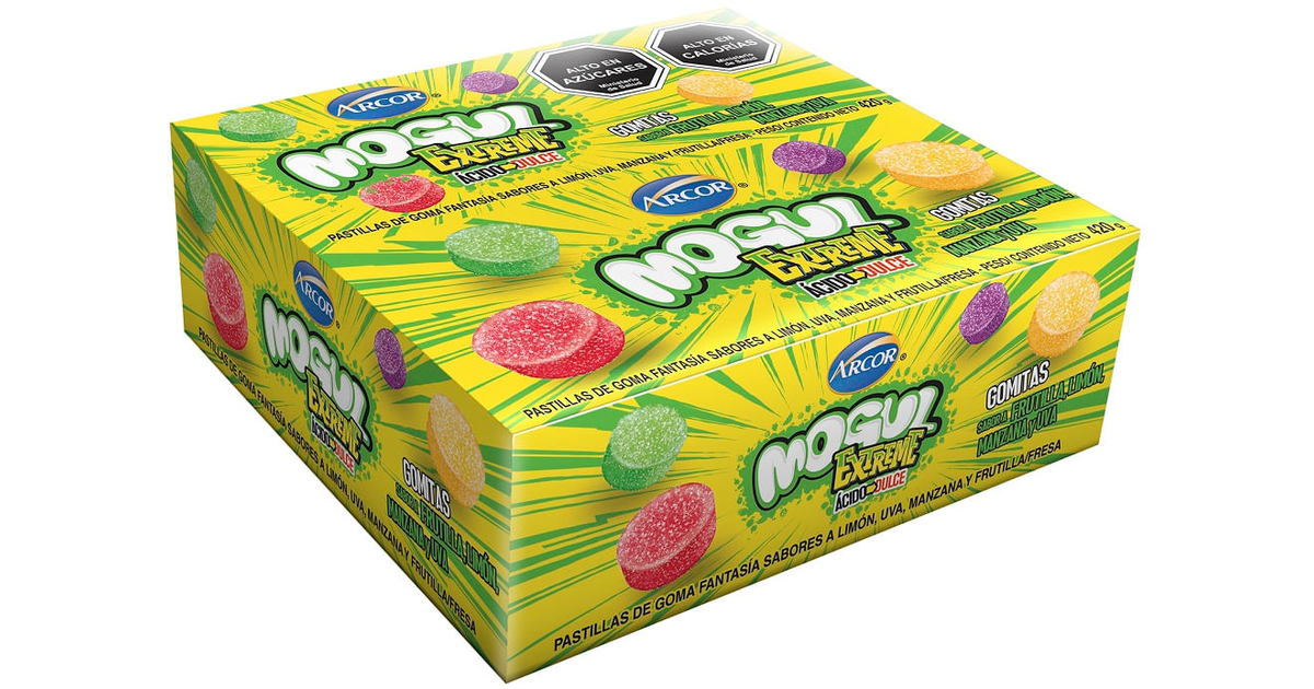 Arcor Gomita Mogul rollo extreme (12 un. / 420 g.) | SoloTodo.cl