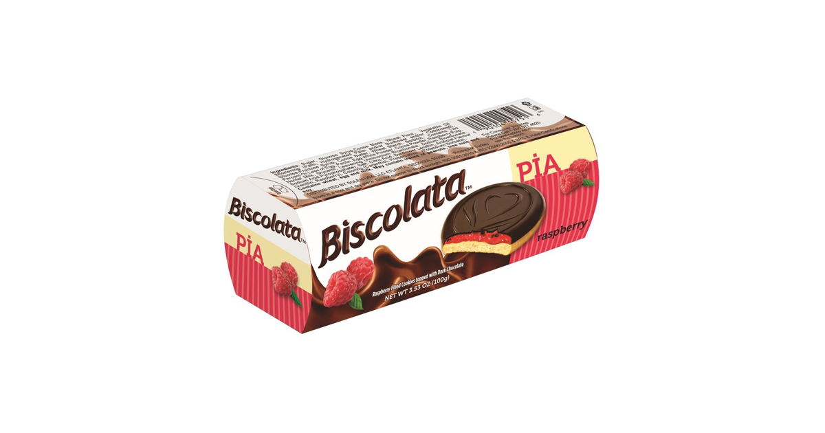 Biscolata Galleta pia raspberry (100 g.) | SoloTodo.cl