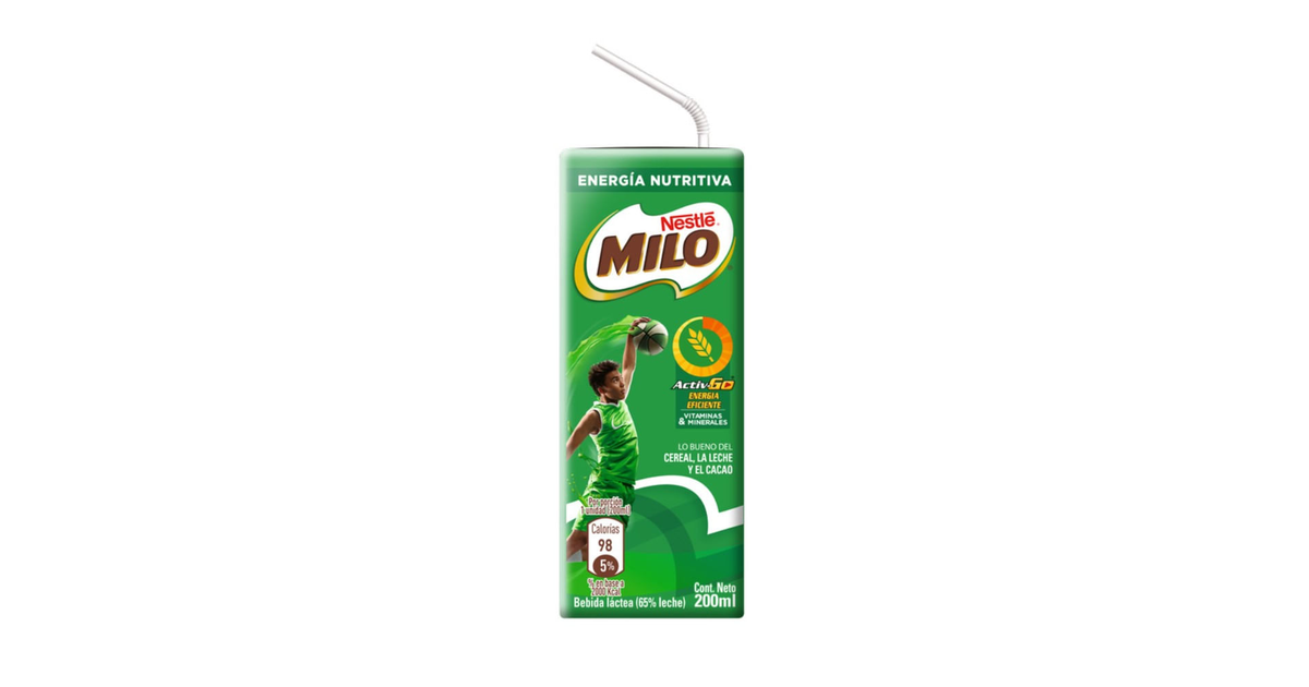 Milo Bebida láctea chocolate fortificada (200 mL.) | SoloTodo.cl
