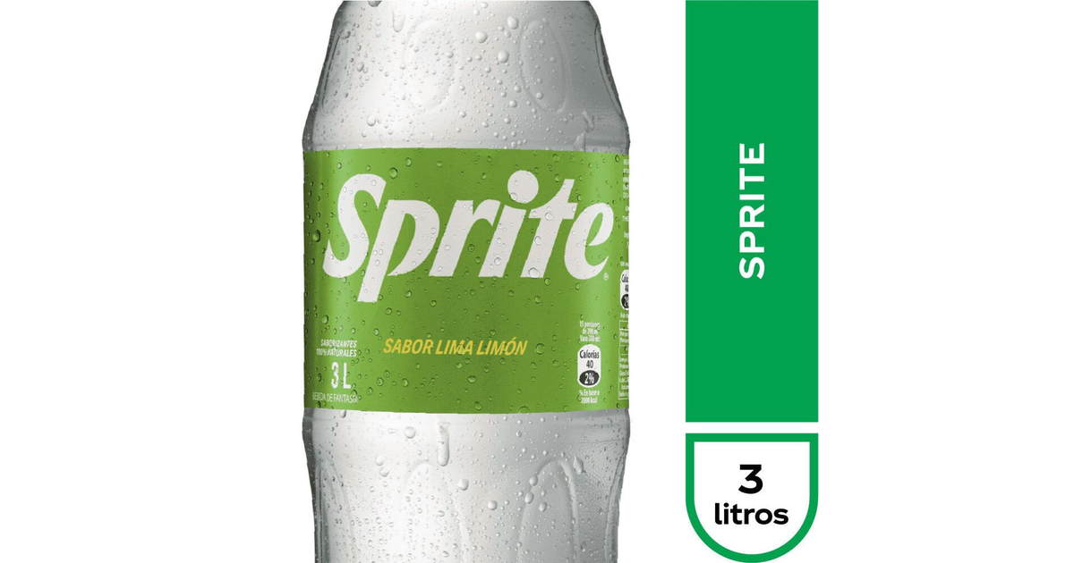 Sprite Bebida desechable (3000 mL.) | SoloTodo.cl