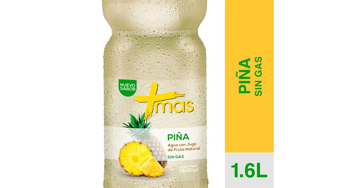 MAS Agua Piña (1600 mL.) | SoloTodo.cl