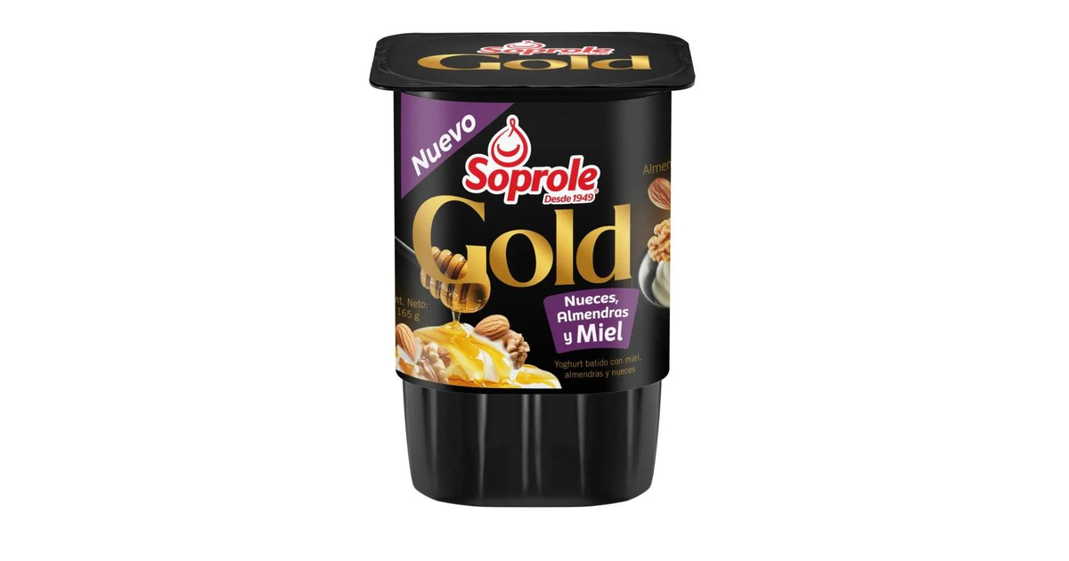 Soprole Yoghurt Gold frutos secos miel (165 g.) | SoloTodo.cl