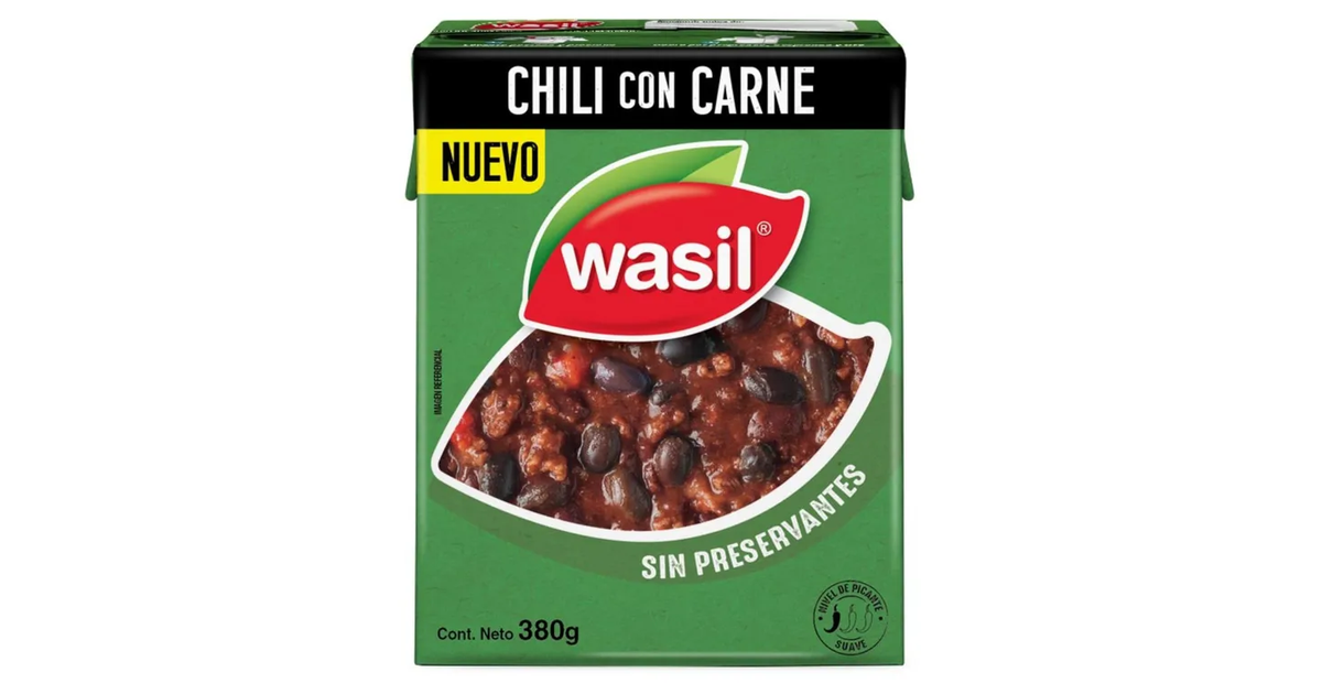 WASIL Chili con Carne Picante Suave (380 g.) | SoloTodo.cl