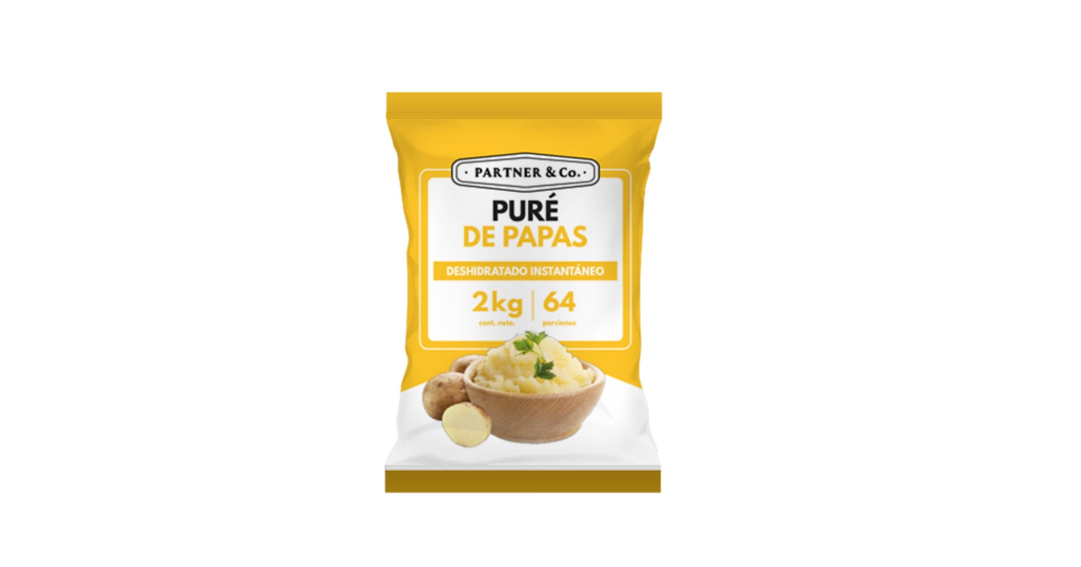 Partner & Co. Puré instantáneo (2000 g.) | SoloTodo.cl