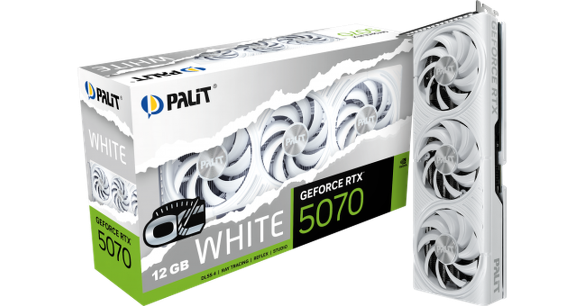 Palit GeForce RTX 5070 White OC [NE75070U19K9-GB2050W] | SoloTodo.cl