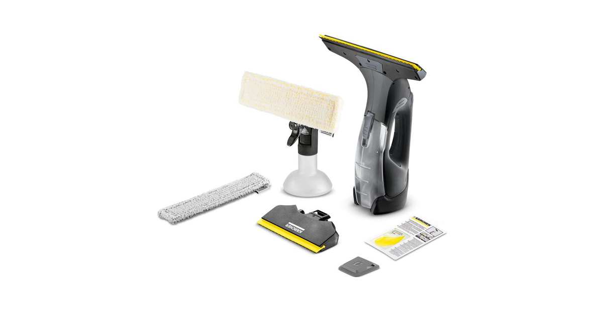 Kärcher Limpiador de cristales a batería WV 5 Plus Black Edition ...