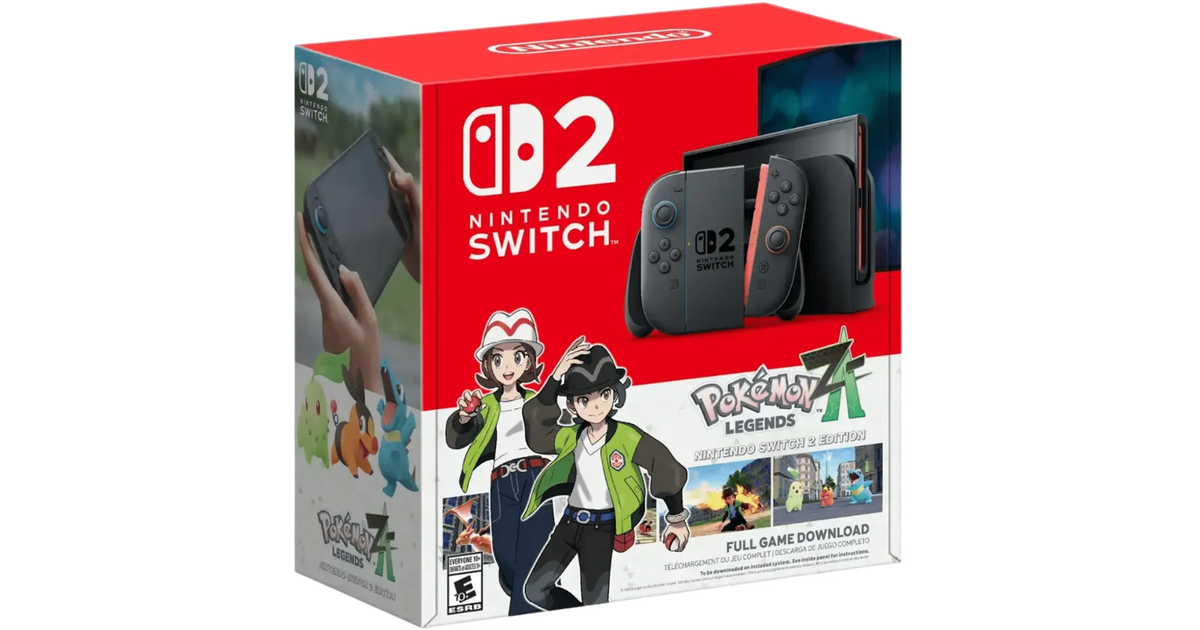 Nintendo Switch 2 (Black) Pokémon Legends: Z-A Edition | SoloTodo.cl