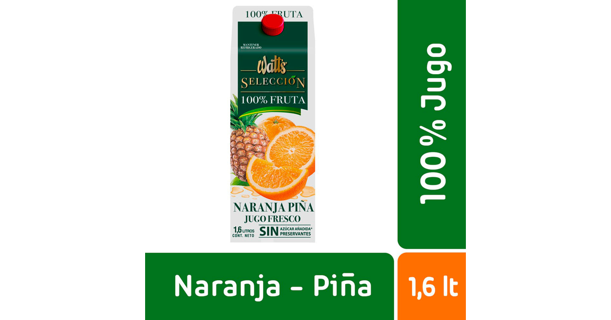 Watt's Jugo Fresco Naranja Piña (1600 mL.) | SoloTodo.cl