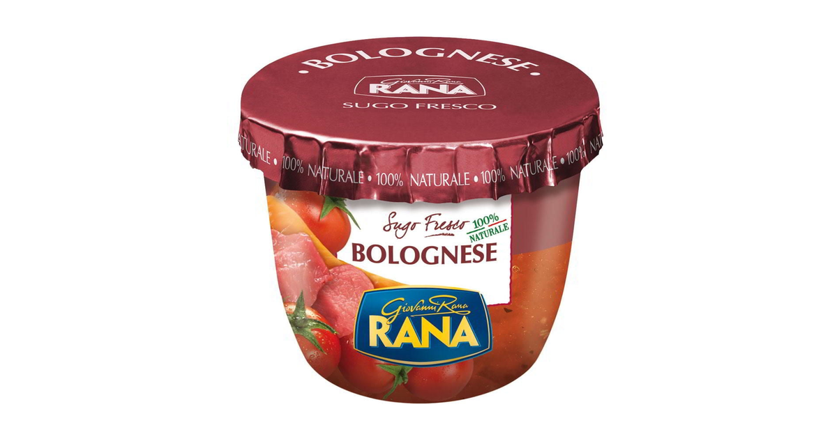 Rana Pasta Fresca Salsa Boloñesa (225 g.) | SoloTodo.cl