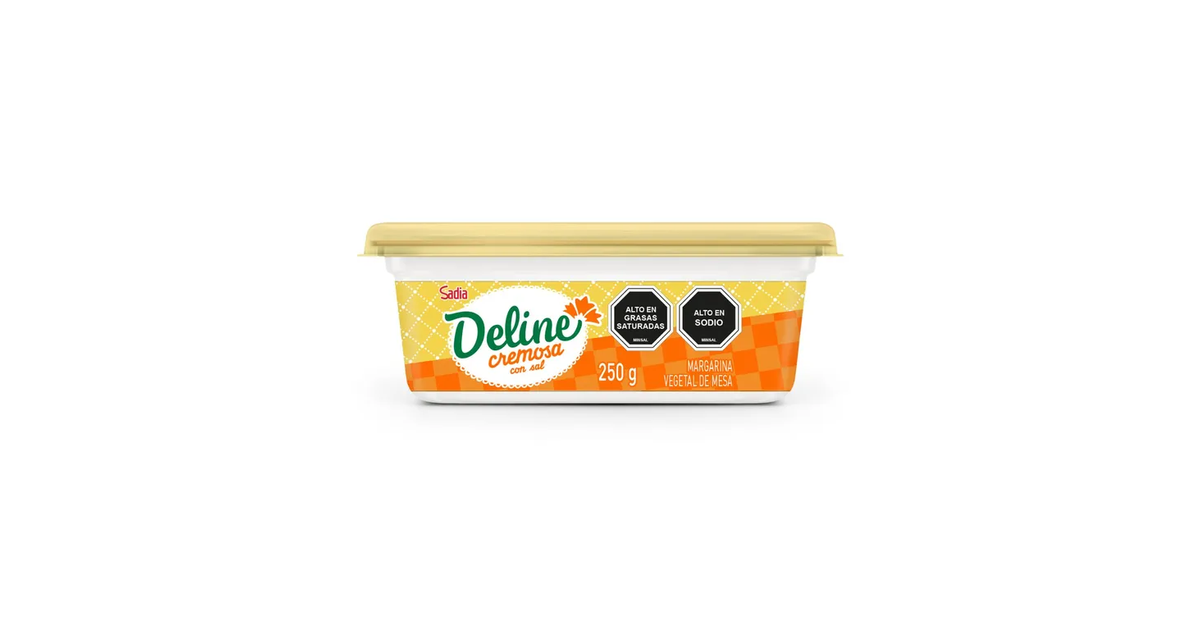 Sadia Margarina Vegetal con Sal Deline Sadía (250 g.) | SoloTodo.cl