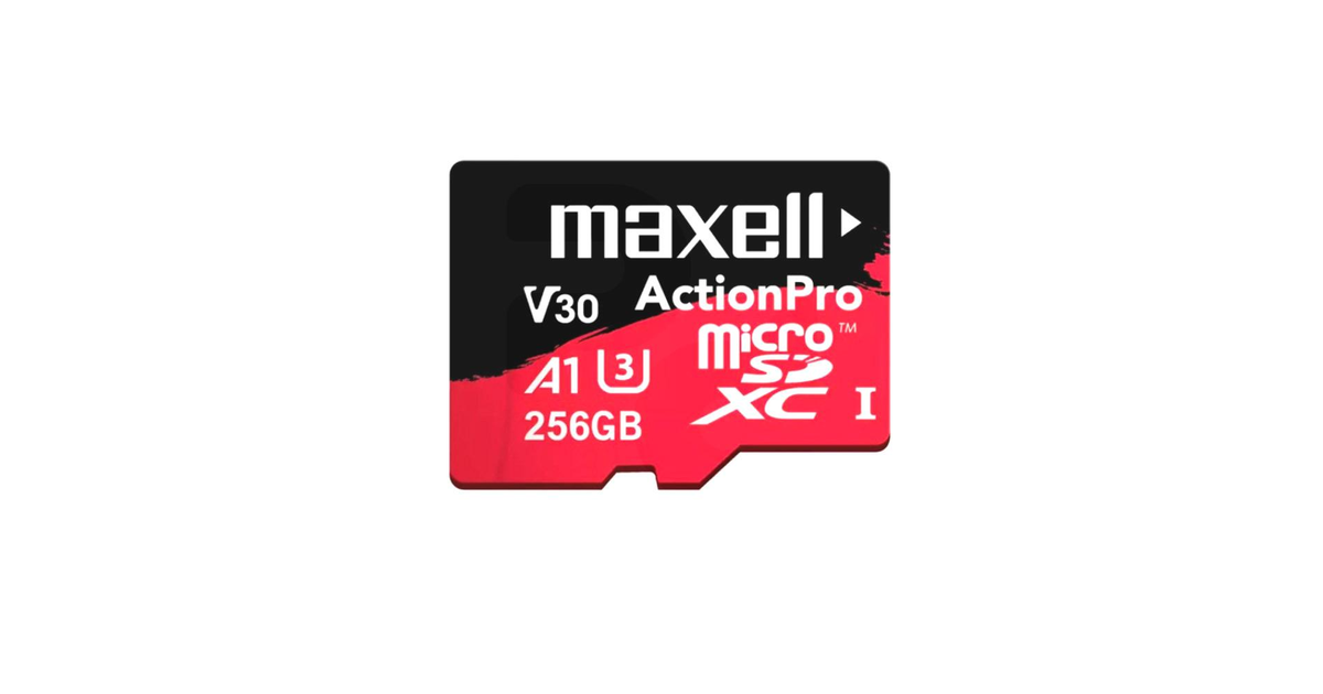 Maxell microSDHC / microSDXC 256 GB UHS-I (Speed Class 3 / Video Speed ...