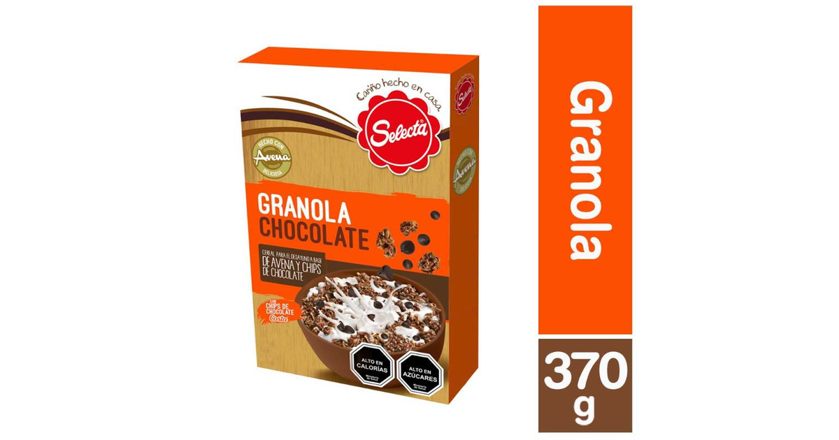 Selecta Granola Chocolate (370 g.) | SoloTodo.cl