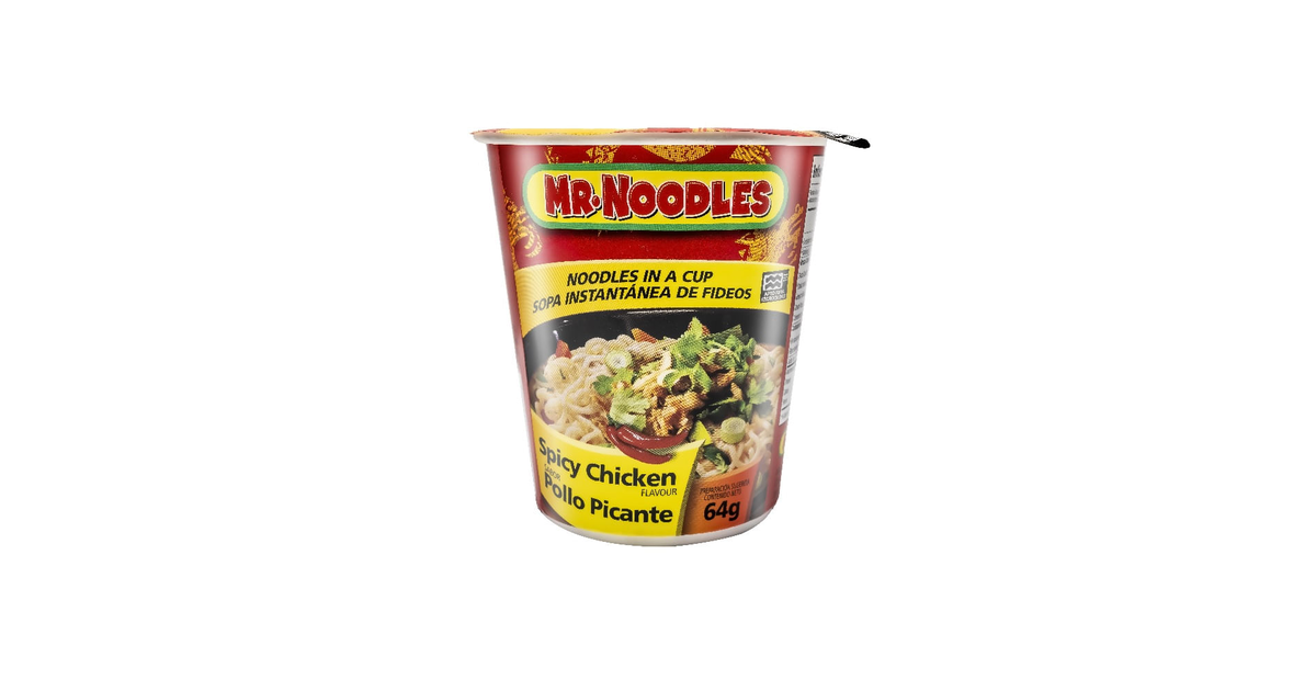 Mr. Noodles Sopa instantánea pollo picante (64 g.) | SoloTodo.cl