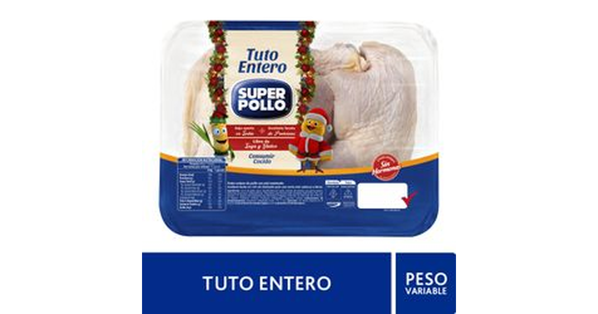 Super Pollo Trutro Entero (850 g.) | SoloTodo.cl