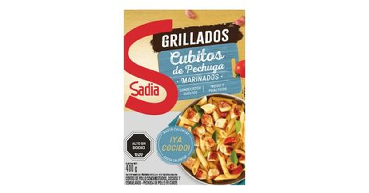 Sadia Filetitos de Pollo Grillado Cubo (400 g.) | SoloTodo.cl