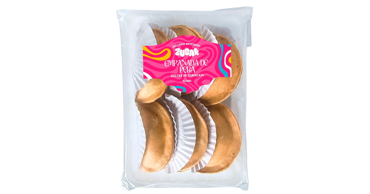 Zucar Empanada Pera Zucar (6 un. / 260 g.) | SoloTodo.cl