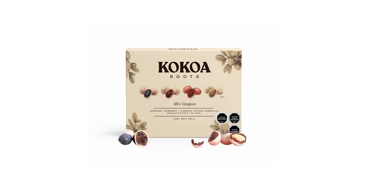 Kokoa Roots Chocolate Mix Grageadas (200 g.) | SoloTodo.cl