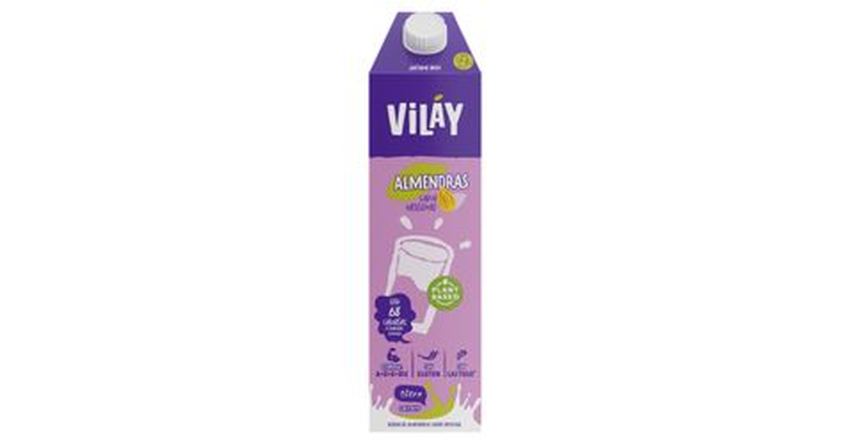 Vilay Bebida Vegetal Almendras Sabor Original (1000 mL.) | SoloTodo.cl