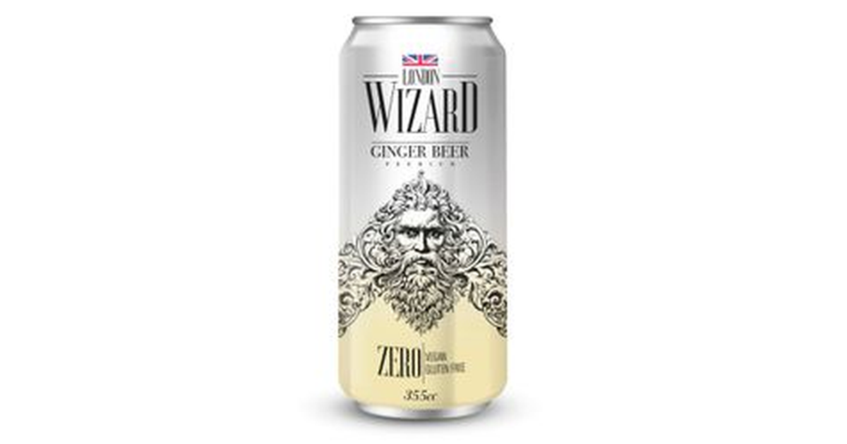 London Wizard Ginger Beer (355 mL.) | SoloTodo.cl