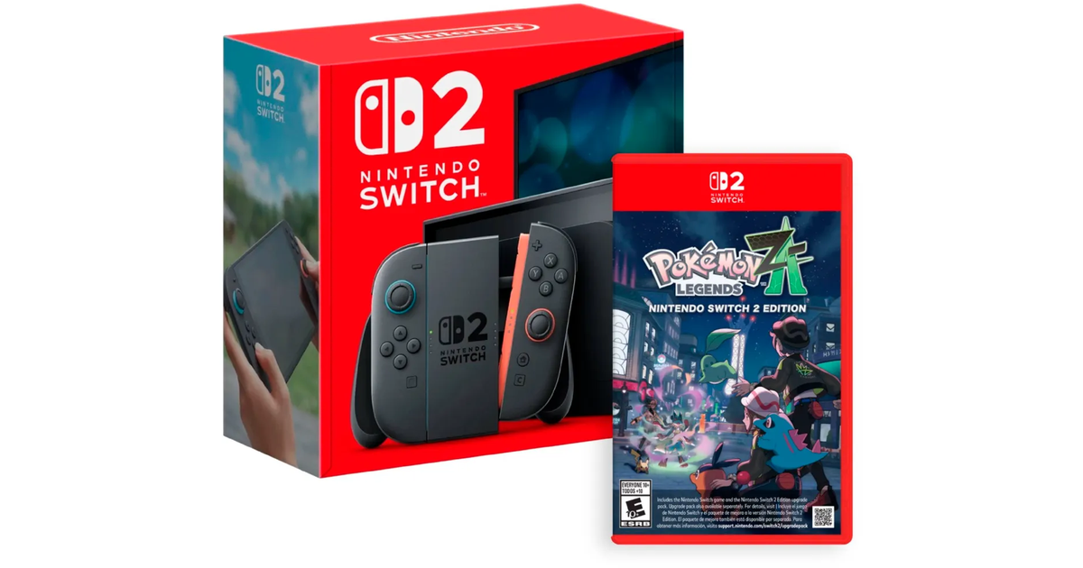 Nintendo Switch 2 (Black) + Pokémon Legends: Z-A | SoloTodo.cl