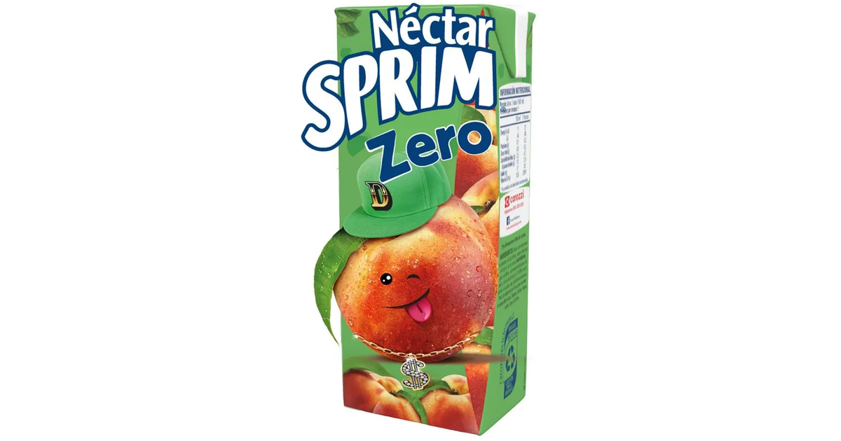 Sprim Zero Néctar Sabor Durazno Cajita (190 mL.) | SoloTodo.cl
