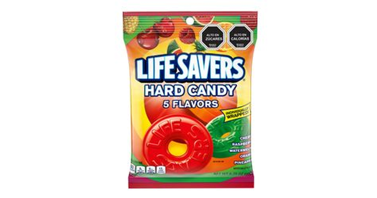 Life Savers Caramelos Lifesavers Sabor Frutal (177 g.) | SoloTodo.cl