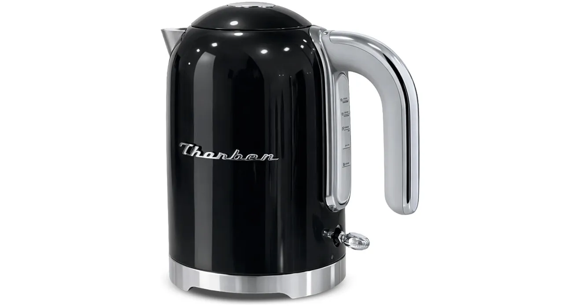 Thorben Thor Retro Style Kettle - Negro | SoloTodo.cl