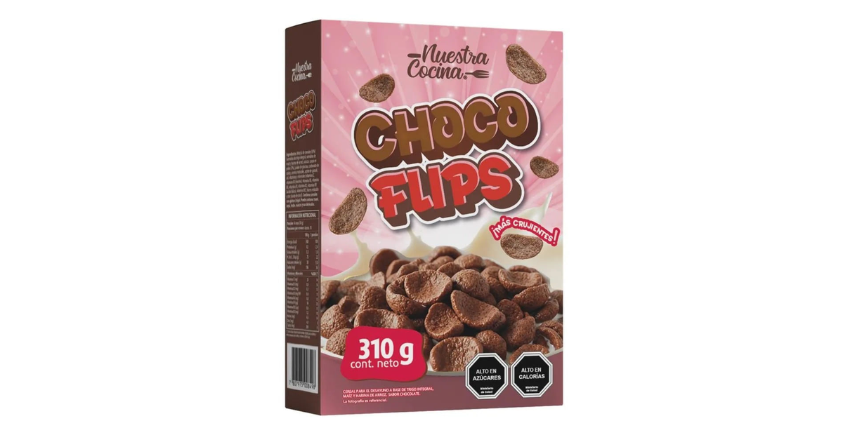Nuestra Cocina Cereal choco flips (310 g.) | SoloTodo.cl