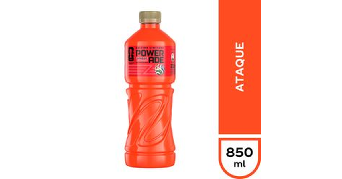 Powerade Bebida Isotónica Ataque (850 mL.) | SoloTodo.cl