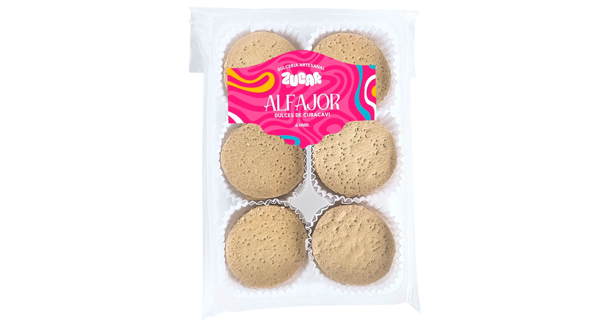 Zucar Alfajores Zucar (6 un. / 230 g.) | SoloTodo.cl