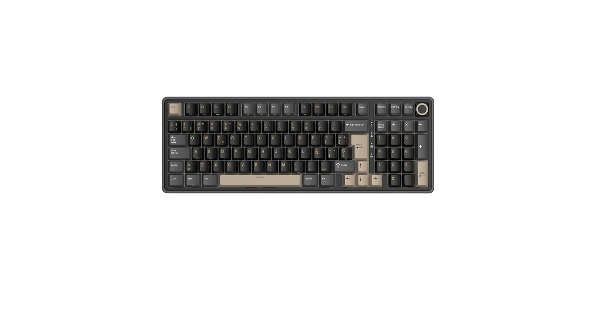 Royal Kludge R98 Pro (Phantom / Cream Switch) | SoloTodo.cl