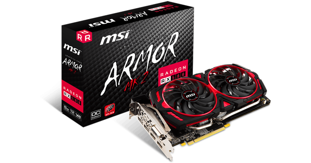 MSI Radeon RX 580 ARMOR MK2 8G OC [RX 580 ARMOR MK2 8G OC] | SoloTodo.cl