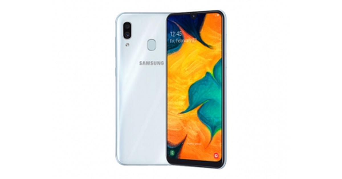 Samsung Galaxy A30 (A305 / 64 GB / 4 GB / White) | SoloTodo.cl