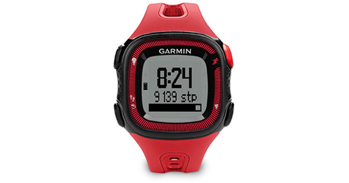 Garmin Forerunner 15 - Rojo/Negro | SoloTodo.cl
