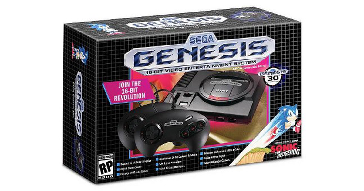 SEGA Genesis Mini + 40 Juegos Retro | SoloTodo.cl