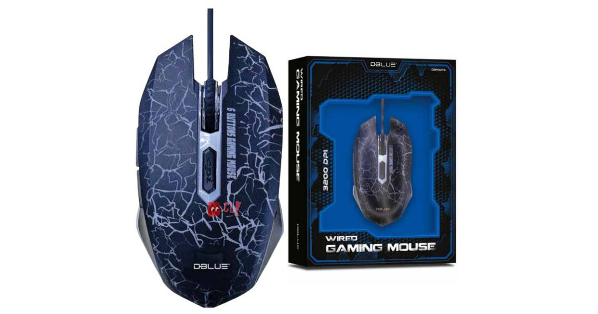 DBlue Wired Gaming Mouse DBM9274 - Azul (DBM9274) | SoloTodo.cl