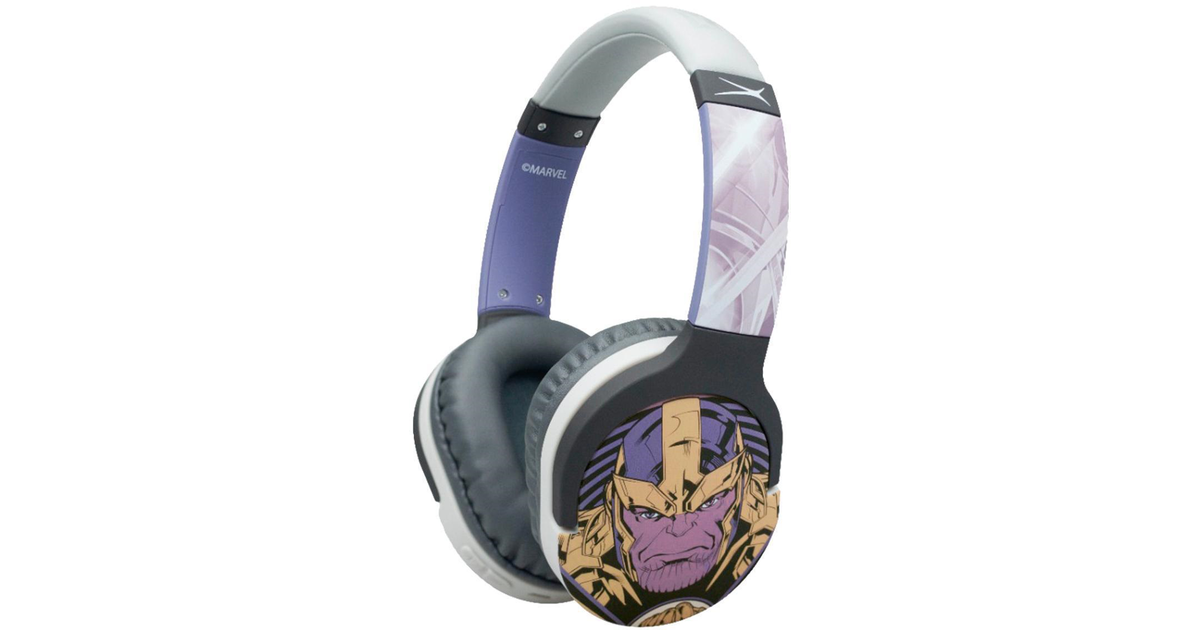 Altec Lansing Marvel Stream Bluetooth Over Ear Headphones - Thanos