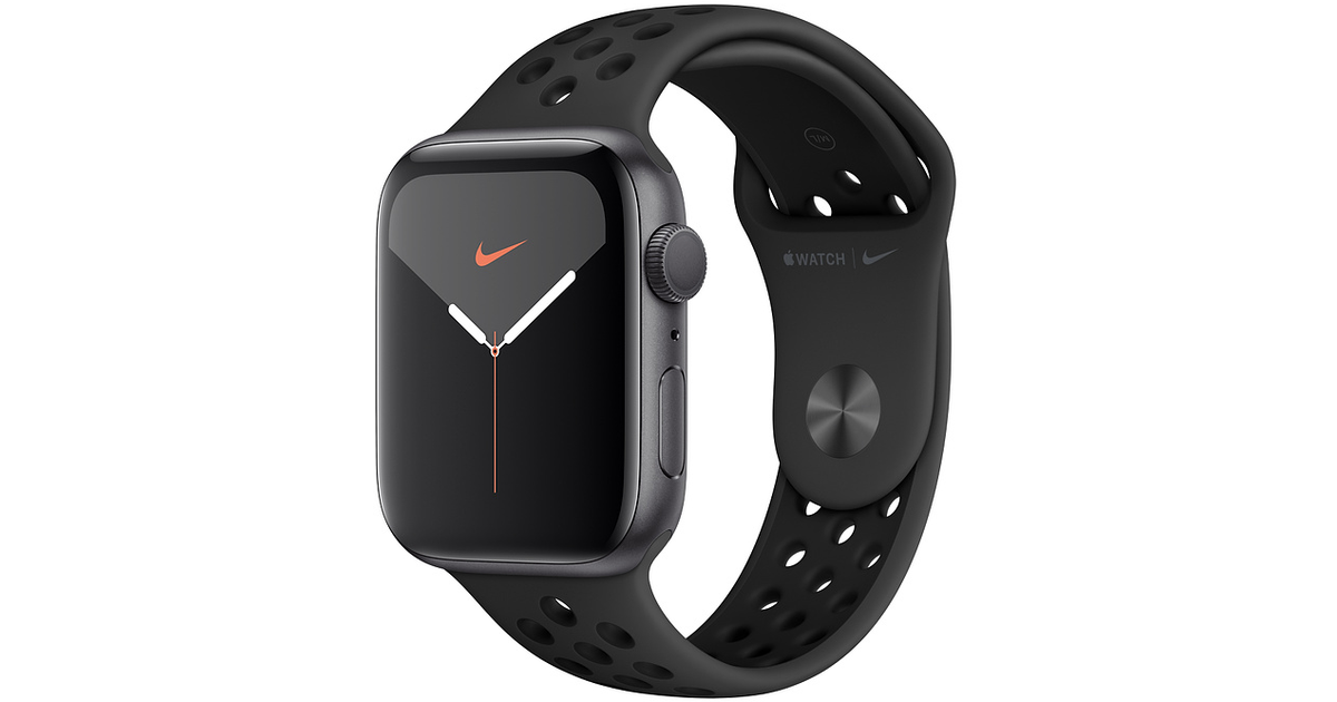 Apple Watch 5 Nike 44mm - Space Gray Aluminium Case with Pure
