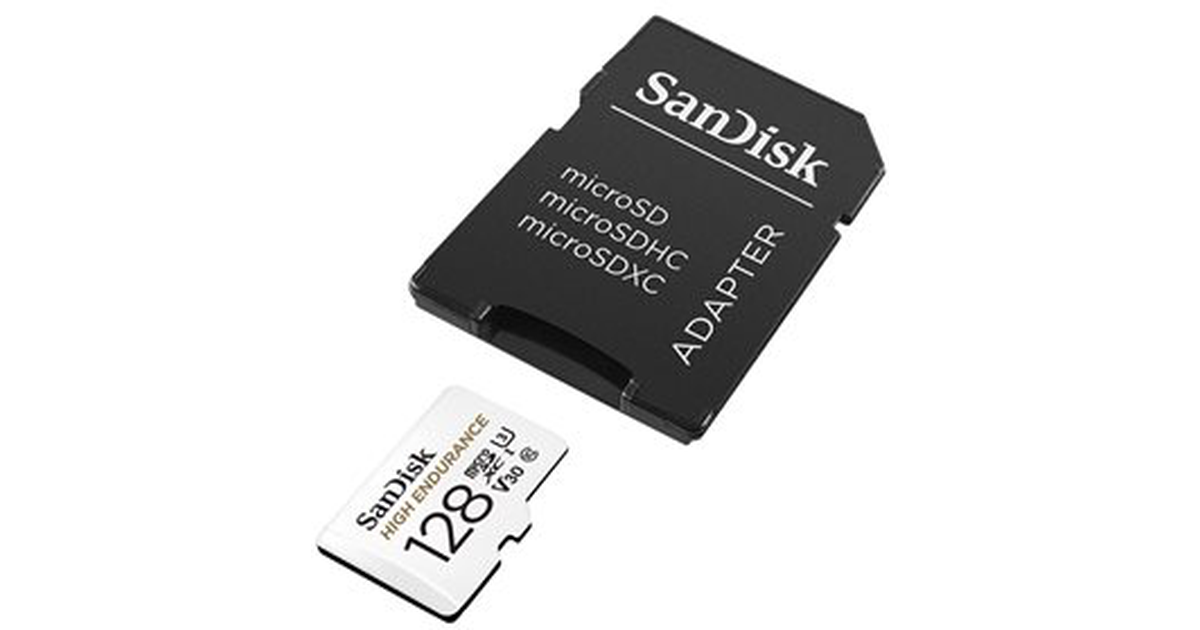 MicroSDXC 128 GB UHS Speed Class 3 UHS-I 80 MB/s + adattatore/foto