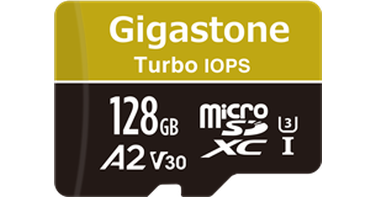 Gigastone Turbo IOPS microSDHC / microSDXC 128 GB UHS-I (Speed Class 3 ...